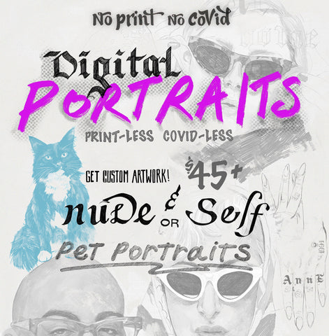 Digital Pet portraits